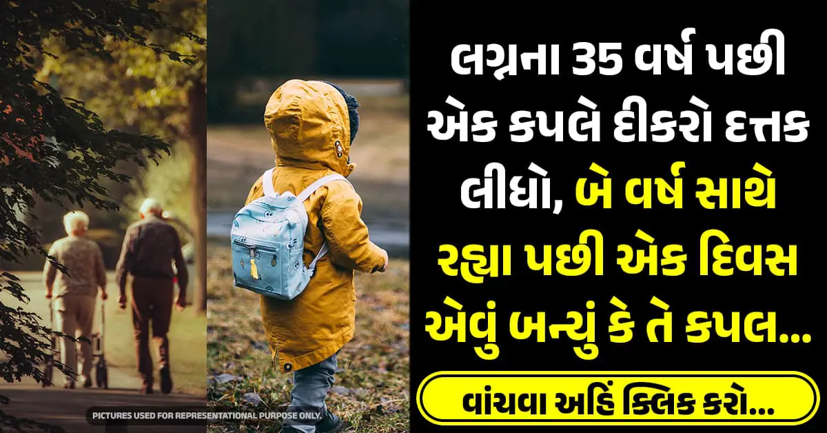 લગ્નના 35 વર્ષ પછી એક કપલે દીકરો દત્તક લીધો, બે વર્ષ સાથે રહ્યા પછી એક દિવસ એવું બન્યું કે તે કપલ…